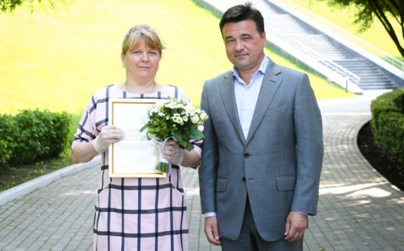 Социальный работник из Красногорска отмечена благодарностью губернатора