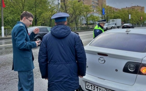 СОТРУДНИКИ ПОДМОСКОВНОЙ ГОСАВТОИНСПЕКЦИИ  И СУДЕБНЫЕ ПРИСТАВЫ ПРОВЕЛИ РЕЙД «ДОЛЖНИК»