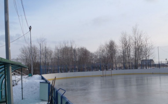 Хоккейная площадка в Отрадном – одна из лучших в Красногорском районе