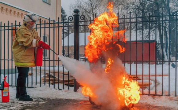 Тренинг по тушению пожара пройдет в Красногорске 31 января