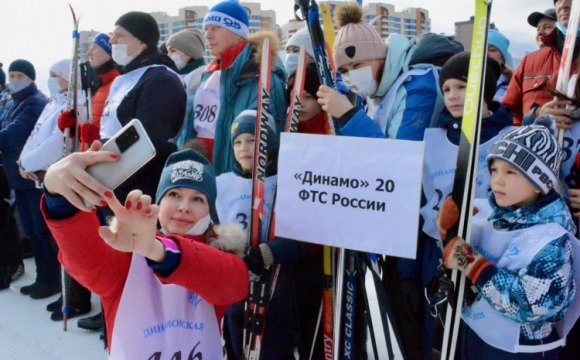 «Динамовская лыжня» в 10й раз прошла в Красногорске