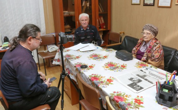 Центральный государственный архив Московской области продолжает работу по записи воспоминаний ветеранов Великой Отечественной войны