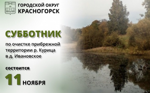 11 ноября в Красногорске пройдёт субботник