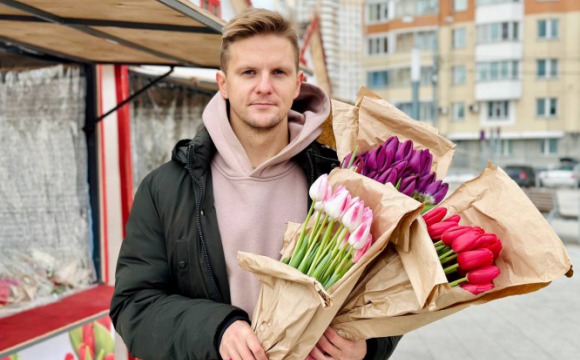 В Красногорске открылась ярмарка тюльпанов