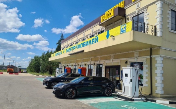 Новая электрозарядная станция заработала в Красногорске 