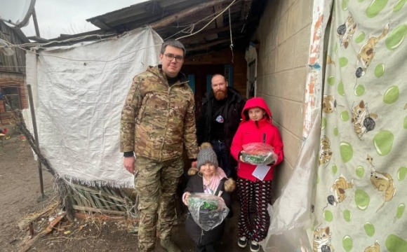 Свыше тонны гуманитарной помощи из Красногорска доставили в Запорожье