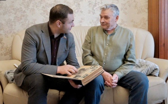 В Красногорске отпраздновали 80-летие моряка-подводника Виктора Рукина
