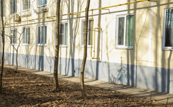 В Красногорске завершился капитальный ремонт фасада дома по ул. Комсомольской, д. 27
