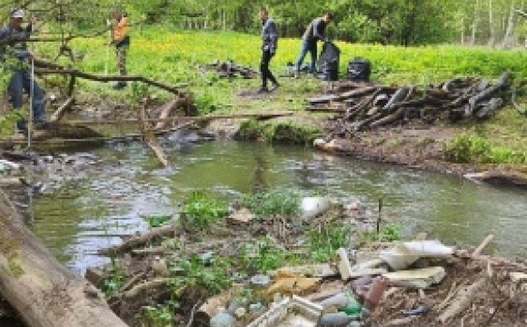 В Красногорске стартовала  Всероссийская акция по очистке от мусора берегов водных объектов «Вода России» 