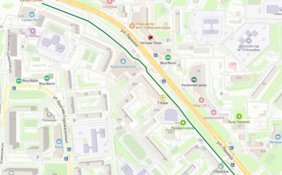 С 28 мая стартуют подготовительные работы по ремонту дублёра улицы Ленина в районе от улицы Братьев Горожанкиных до магазина «Лента»