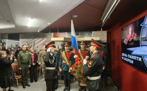  Красногорском филиале музея Победы почтили память погибших бойцов