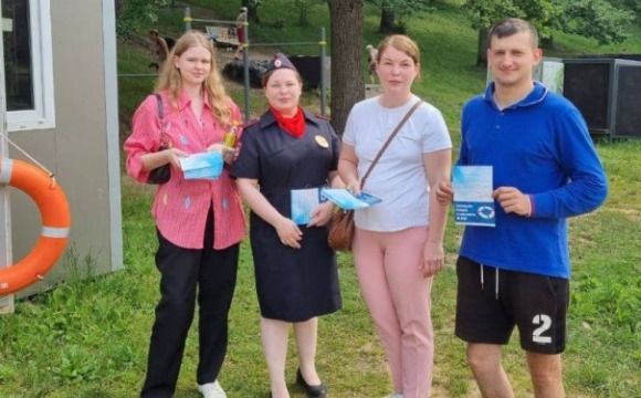  В зонах отдыха городского округа Красногорск полицейские провели акцию «Безопасное лето»