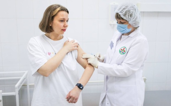 Красногорцы могут пройти вакцинацию от гриппа в ТЦ «Красный кит»