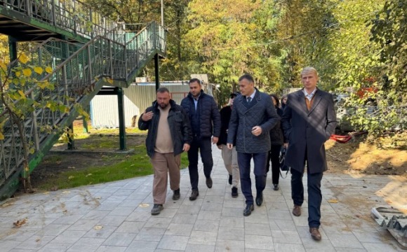 Городской парк в Красногорске готовится к открытию