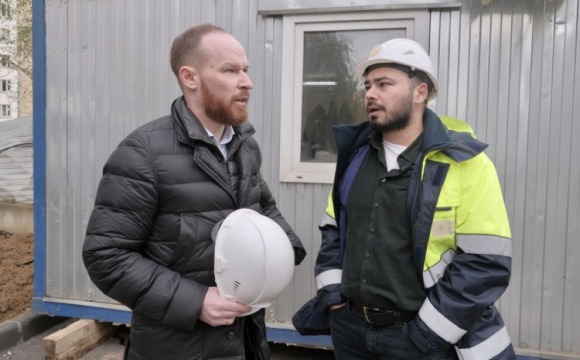 В поселке Путилково продолжается строительство паркинга на 425 мест