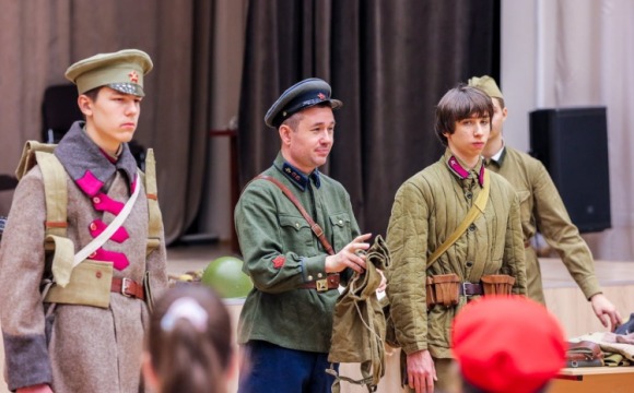 Красногорские школьники посетили «Урок живой истории»