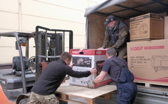 Около трех тонн груза будет отправлено из Красногорска в зону специальной военной операции