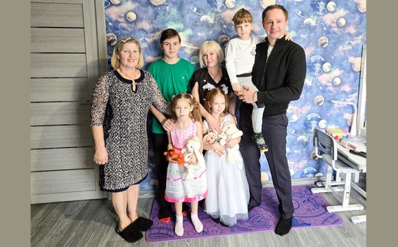 Дмитрий Волков навестил семью Героя СВО 