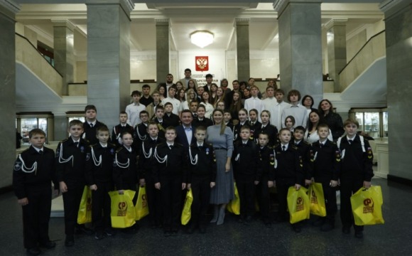 Кадеты из Красногорска побывали в Госдуме