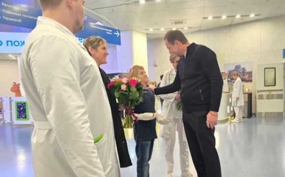 Дмитрий Волков навестил мальчика Глеба