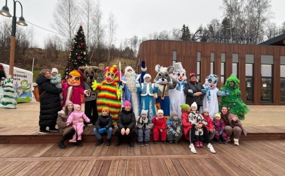 В парке «Набережная реки Синичка» прошла увлекательная анимационная программа для детей