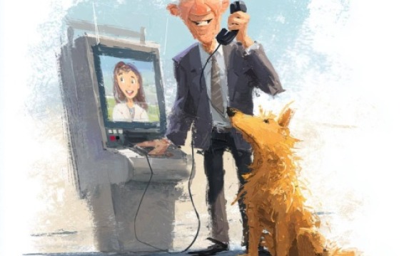 Новый помощник в офисе МосОблЕИРЦ в Путилково