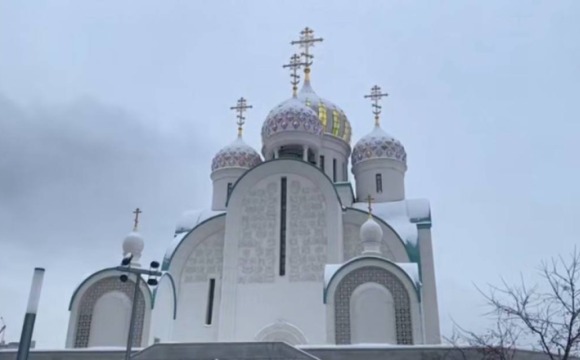 Праздничная атмосфера в Никольском соборе в Павшинской пойме ⛪️