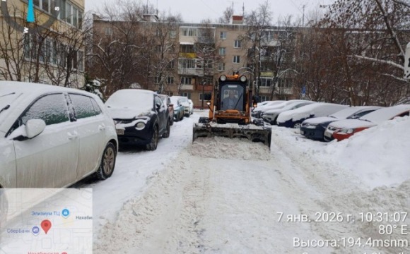 Снежным выдался январь