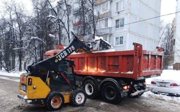 Более 18 тысяч кубометров снега принял снегоплавильный комплекс в Красногорске с начала снегопадов