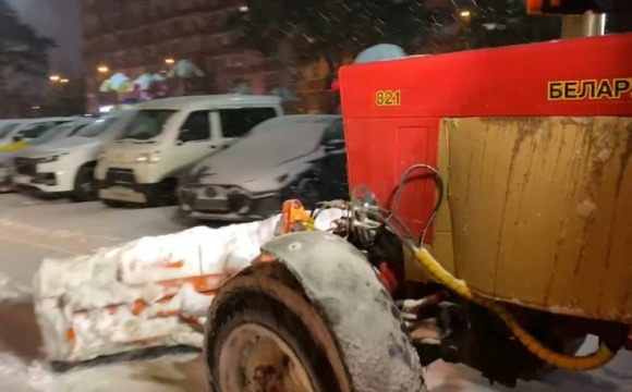 Городской округ Красногорск в боевой готовности для устранения последствий снегопада