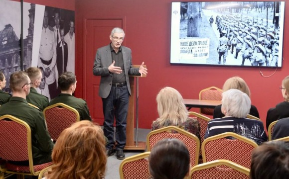 В Красногорском филиале Музея Победы прошла лекция «Пропаганда в годы Великой Отечественной войны. Цели и средства»