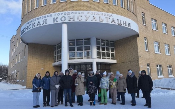 Морозное утро не остановило наших коллег и партийцев!