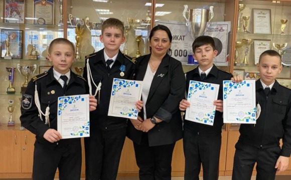 Красногорские кадеты успешно выступили на региональной научно-практической конференции