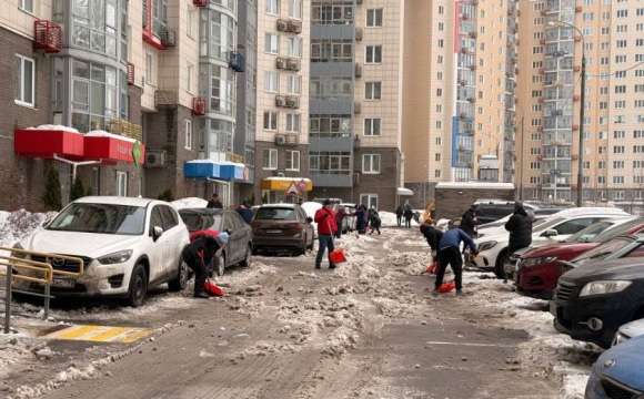 В Павшинской пойме ведётся активная уборка территории