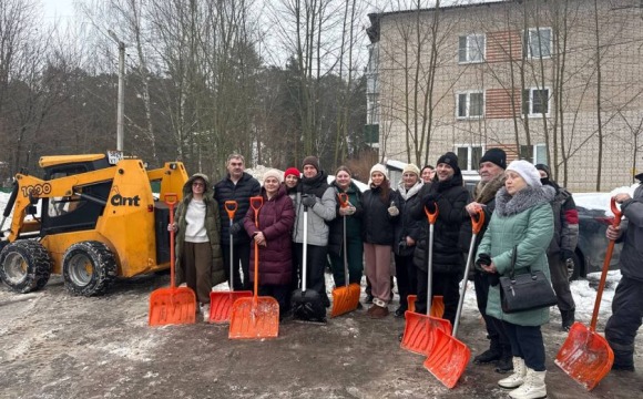 Территориальный отдел Ильинское также присоединился к субботникам