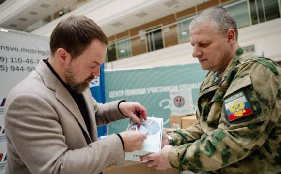 Сергей Колунов присоединился к акции «Тепло для Героя» в Красногорске