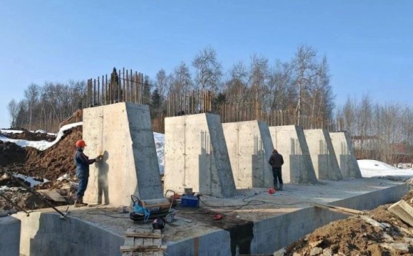 В Красногорске началось укрепление основания дублёра Пятницкого шоссе