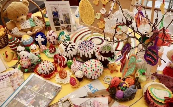 В Красногорске в культурном центре «Архангельское» прошёл мастер‑класс «Пасхальный цыплёнок»