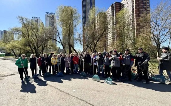 В Красногорске стартовал Всероссийский субботник