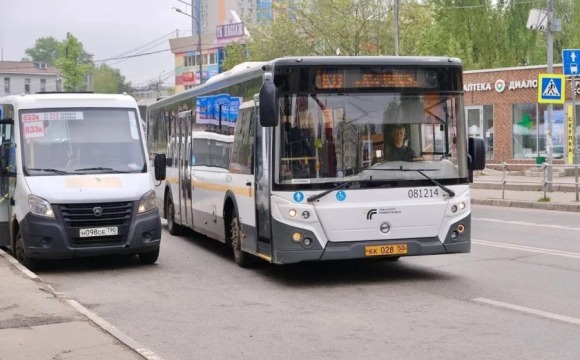 В Красногорске улучшилось автобусное сообщение: на маршруте 833 стало больше автобусов