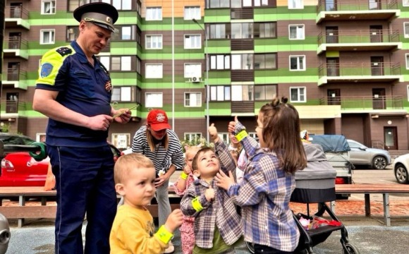«Безопасный двор»: в Красногорске прошла акция по профилактике детского травматизма