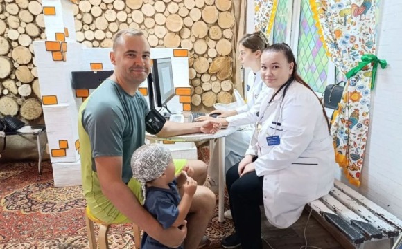 Врачи Красногорской клинической больницы приняли участие в Дне физкультурника