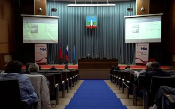 В рабочем режиме: в Красногорске проконтролировали строительство социальных объектов