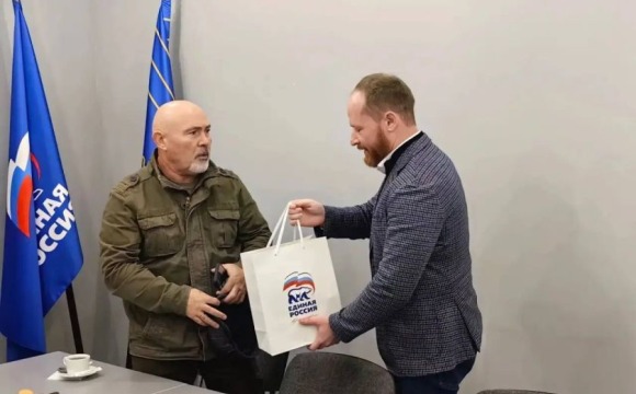 Многодетного отца поздравили в Красногорске