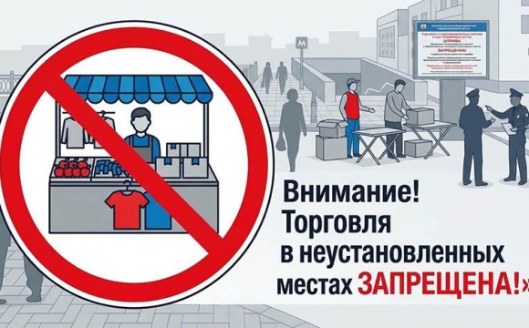 О запрете несанкционированной торговли в неустановленных местах