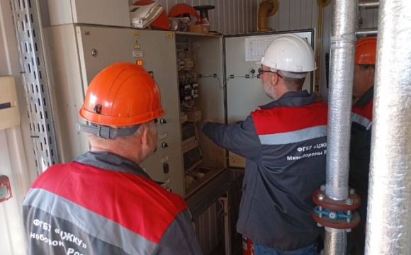 Специалисты жилищно-коммунальных служб Московского военного округа проводят противоаварийные тренировки на объектах инфраструктуры