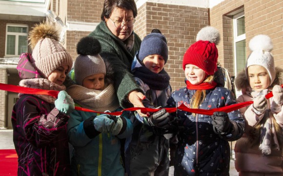 Эльмира Хаймурзина открыла новый детский сад в Красногорске