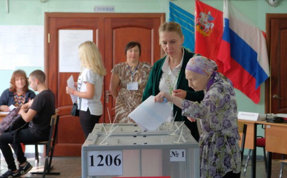 На 12:00 явка на выборах в Красногорске составила 7,4% избирателей