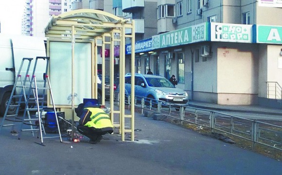 Автобусные остановки обрели новые павильоны