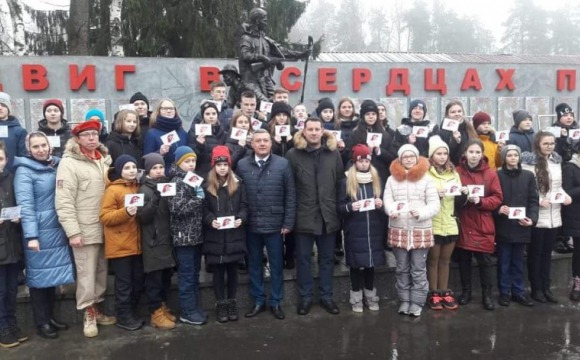 55 красногорских школьников пополнили ряды юнармейцев